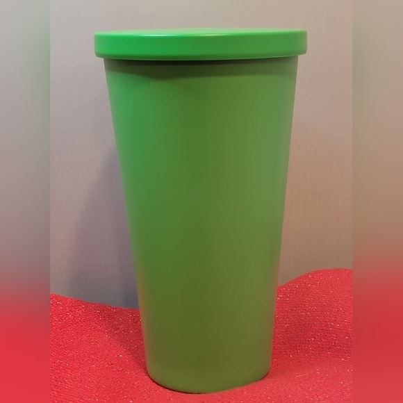 Starbucks Coffee 16 oz. 2016 Green Matte Metal Travel Tumbler Cup Cold Drink - Picture 7 of 8